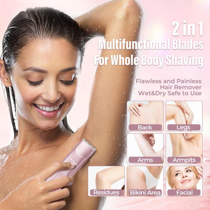 SilkPro© 2in1 Electric Shaver